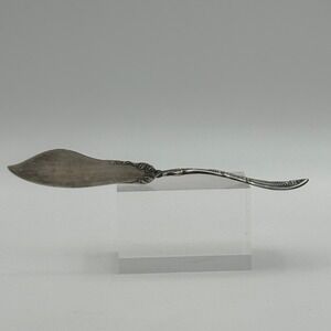1881 Rogers Silverplate Butter Spreader Grape Pattern Vintage Flatware A1